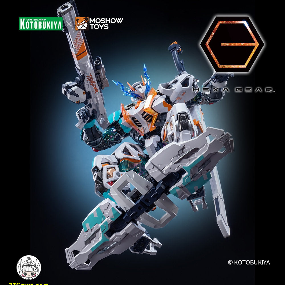 【予約商品】Moshow × Kotobukiya 1/24 ヘキサギア V-THOR 陣地突撃型「疾雷（ジィレイ）」塗装済み可動フィギュア