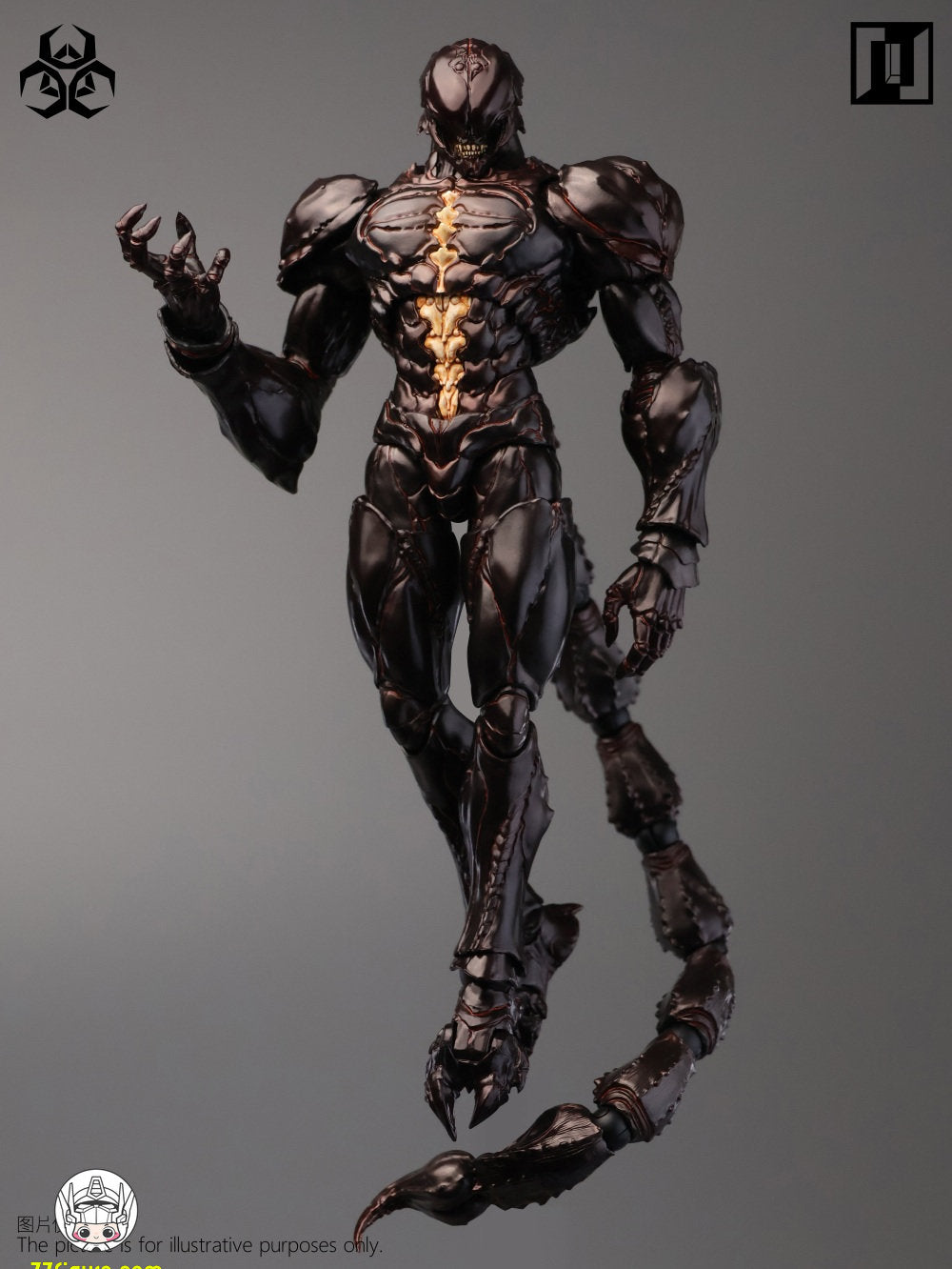 【予約商品】Mirrfig 1/12 MF004-A エボリューショナリー・バトルフィールド：プレイグ レインフォレストレッド 塗装済み可動フィギュア