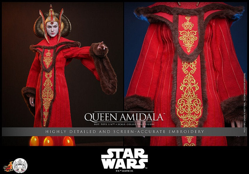 Hot Toys 1/6『スター・ウォーズ エピソード1／ファントム・メナス』パドメ・アミダラ女王 塗装済み可動フィギュア
