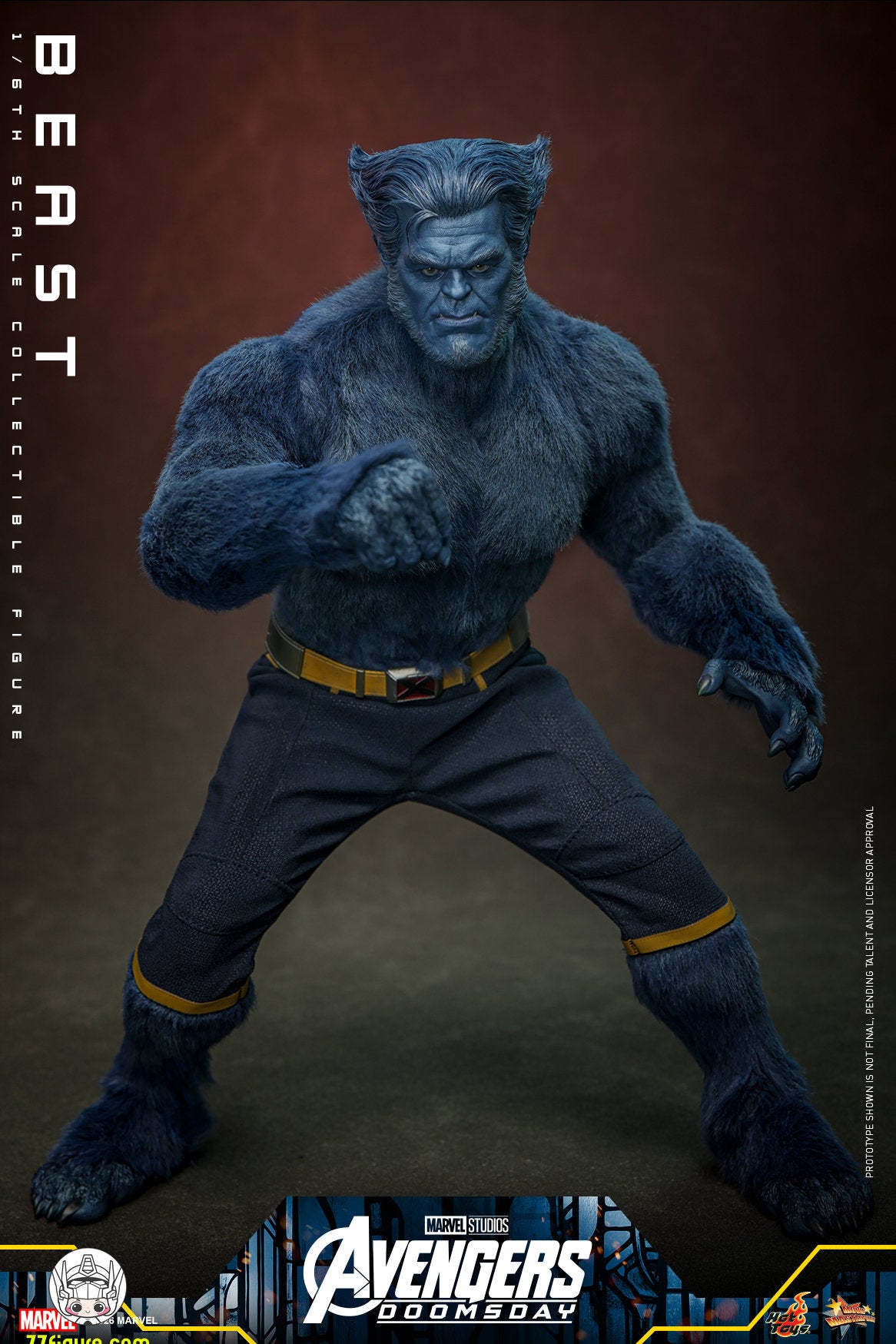 【予約商品】Hot Toys 1/6 アベンジャーズ：ドゥームズデイ ビースト スタンダード版 塗装済み可動フィギュア