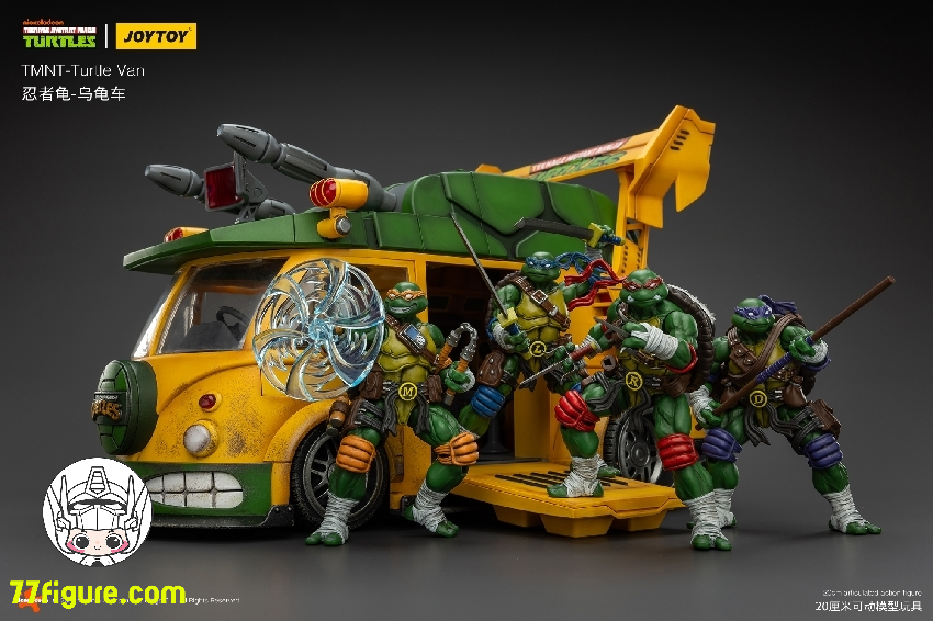 【予約商品】ジョイトイ JoyToy 1/18 ティーンエイジ  ミュータント ニンジャ タートルズ 『TMNT 』タートルバン 塗装済み可動フィギュア