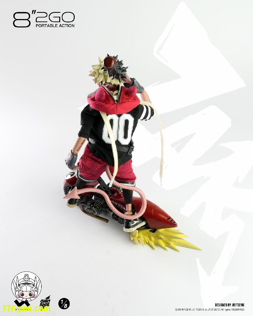 【予約商品】JT Studio 1/8 2GO ガキレース ザイキ 豪華版 塗装済み可動フィギュア