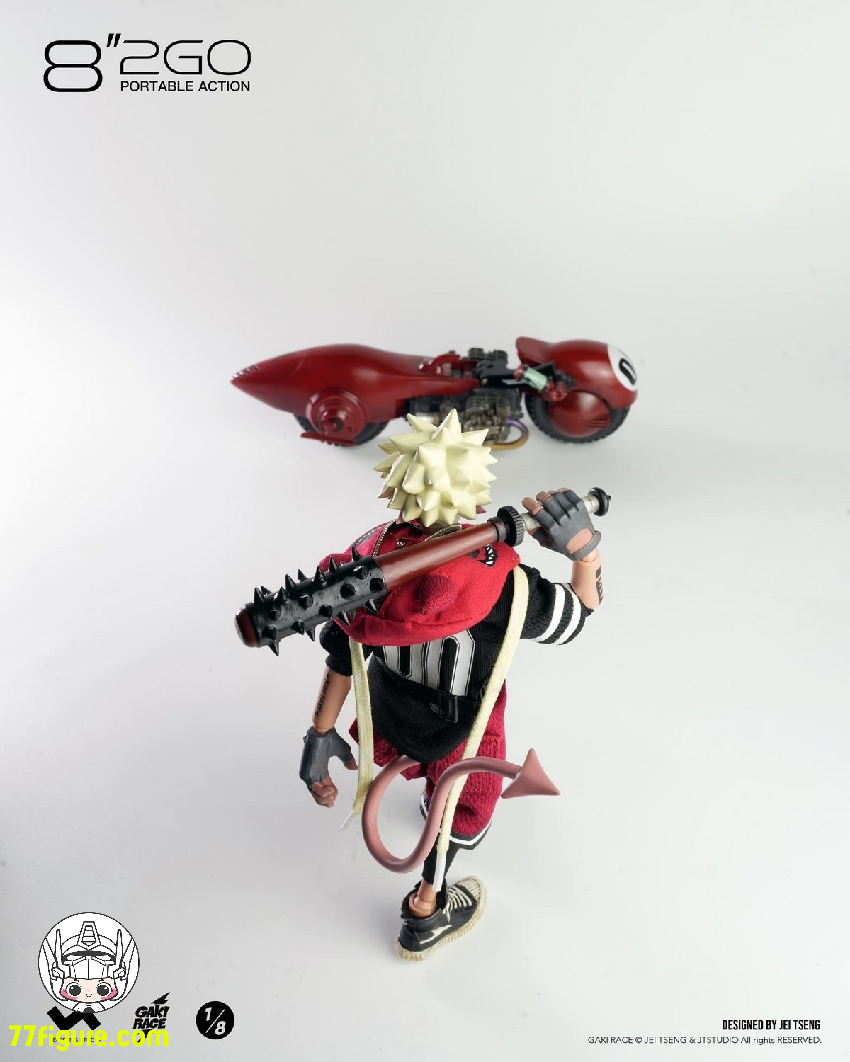 【予約商品】JT Studio 1/8 2GO ガキレース ザイキ 豪華版 塗装済み可動フィギュア