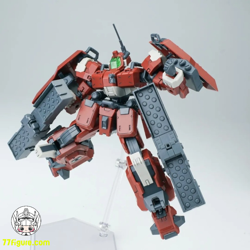 酋長大陸 1/144 超動騎兵 轟魔 赤Ver. プラモデル