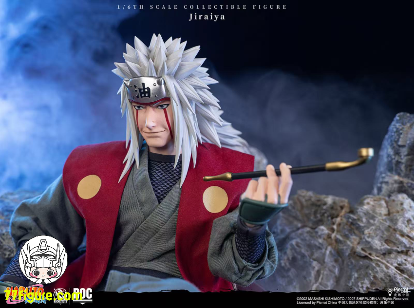 【予約商品】Rocket Toys 1/6 『NARUTO -ナルト-（疾風伝）』自来也 豪華版 塗装済み可動フィギュア