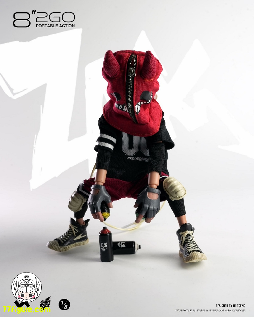 【予約商品】JT Studio 1/8 2GO ガキレース ザイキ 豪華版 塗装済み可動フィギュア