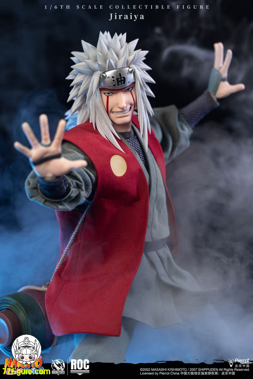【予約商品】Rocket Toys 1/6 『NARUTO -ナルト-（疾風伝）』自来也 豪華版 塗装済み可動フィギュア