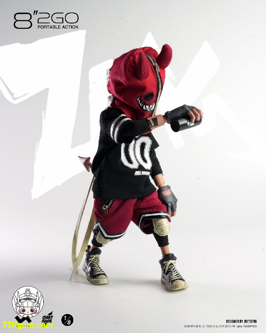 【予約商品】JT Studio 1/8 2GO ガキレース ザイキ 豪華版 塗装済み可動フィギュア