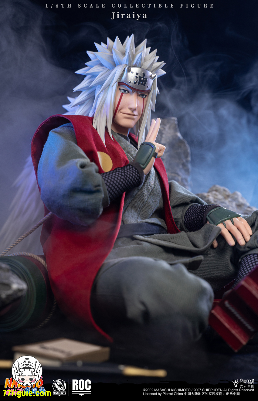 【予約商品】Rocket Toys 1/6 『NARUTO -ナルト-（疾風伝）』自来也 豪華版 塗装済み可動フィギュア
