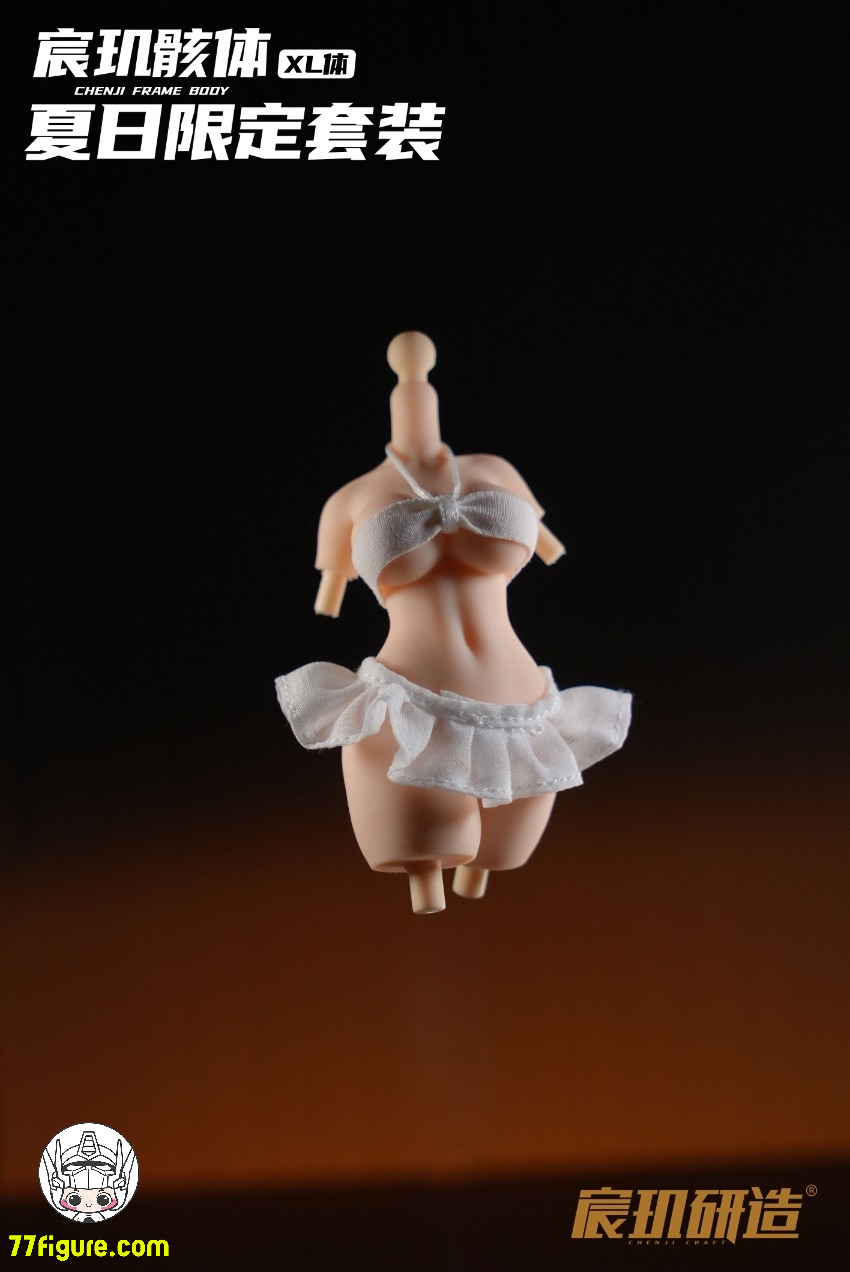 宸玑研造 1/12 ユニバーサル 女性素体 XLサイズ ブラックビキニ Ver.