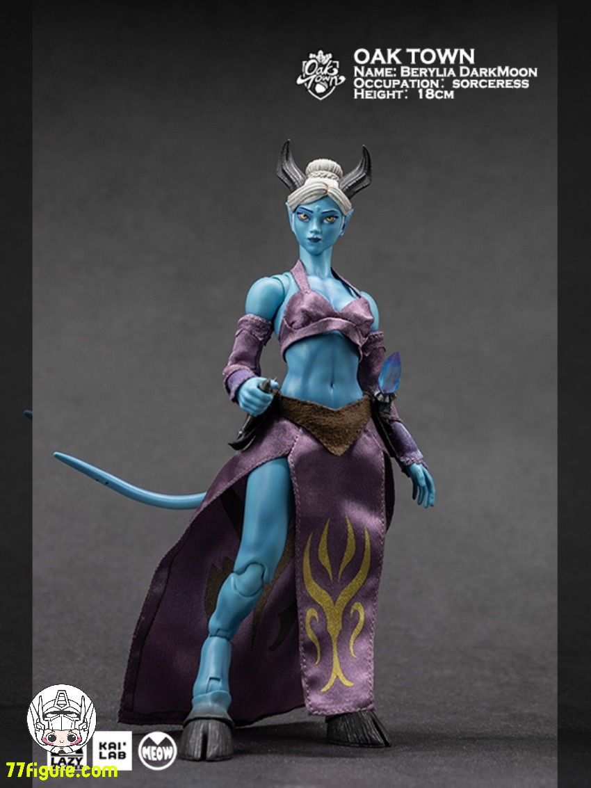 【予約商品】Lazy Monster Studio 1/12 オークタウン エルフ ウルグ・ブラックホーン 塗装済み可動フィギュア