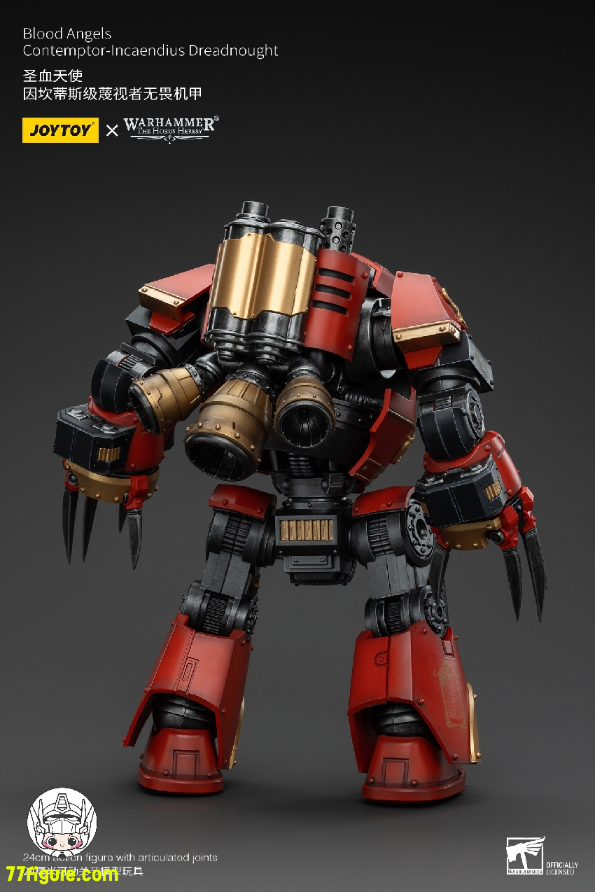 【先行販売】ジョイトイ JoyToy Source 1/18 『ウォーハンマー ホルスの異端』ブラッド エンジェル コンテンプター インカエンディウス ドレッドノート 塗装済み可動フィギュア