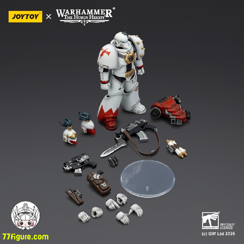 【予約受付終了】ジョイトイ JoyToy Source 1/18 『ウォーハンマー ホルスの異端』ホワイト スカーズ MKVI タクティカル レジオナリー 塗装済み可動フィギュア