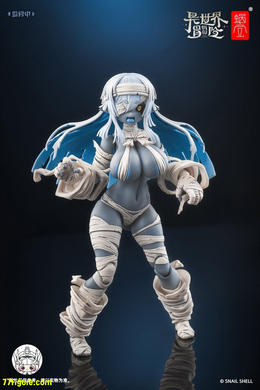 蝸之殼 Snail Shell スネイルシェル ゾンビ グリサ 未開封新品 蝸之殻(スネイルシェル) RPG-03 ゾンビ娘 グリザ 塗装済み可動