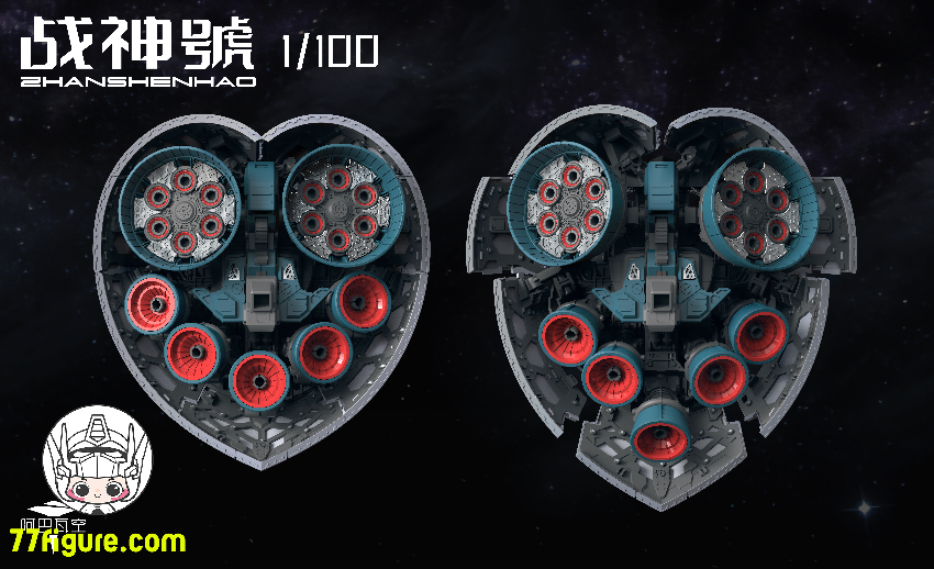 ABAWAKONG モデル 1/100 MG 戦神号 プラモデル