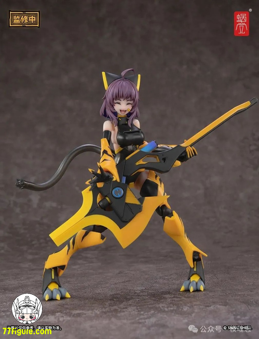 蝸之殻(スネイルシェル) 1/12 タイガー05 釜虎 塗装済み可動フィギュア