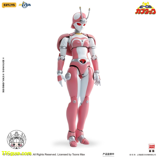 【予約商品】52TOYS 1/12 ライトニングダンス ビーロボカブタック テントリーナ 塗装済み可動フィギュア