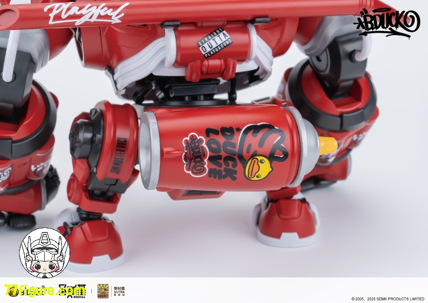 【予約商品】SOSKILL x B.Duck ヒップホップダック プラモデル