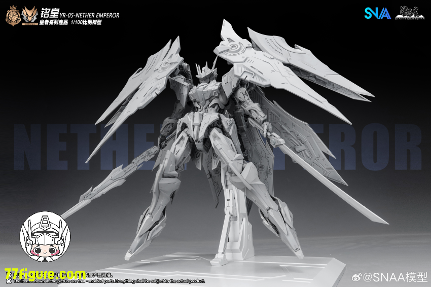 SNAA Model 1/100 「エンペラー」 YR-05-FA 冥皇（Nether Emperor） F.A. フェザーイーグル装備 プラモデル