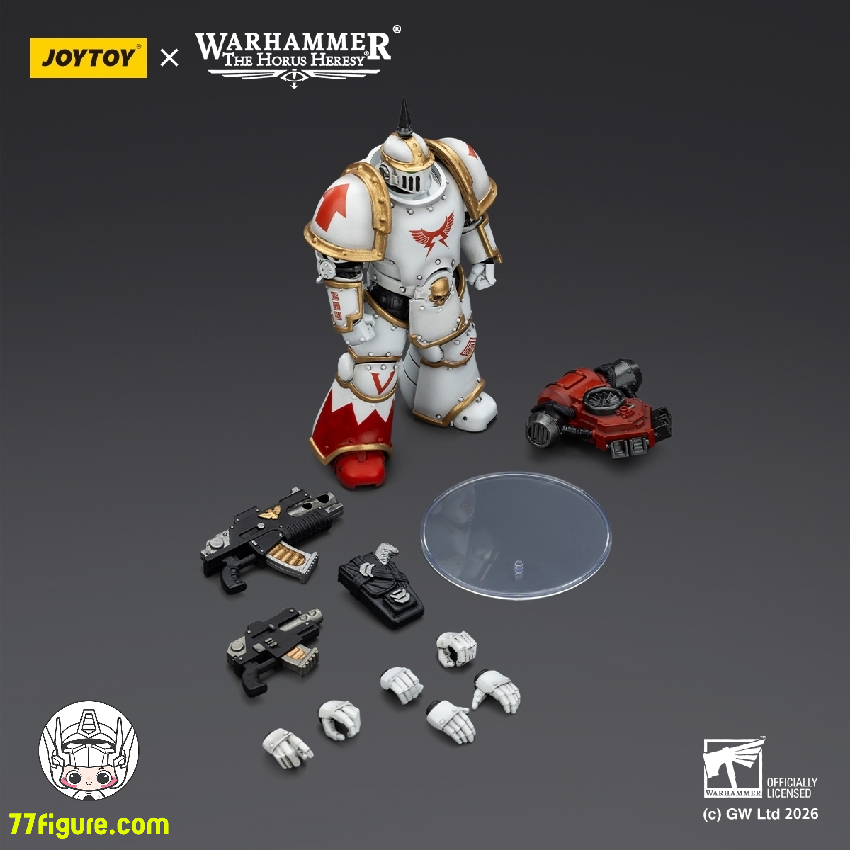【予約受付終了】ジョイトイ JoyToy Source 1/18 『ウォーハンマー ホルスの異端』ホワイト スカーズ MKIII タクティカル レジオナリー 塗装済み可動フィギュア