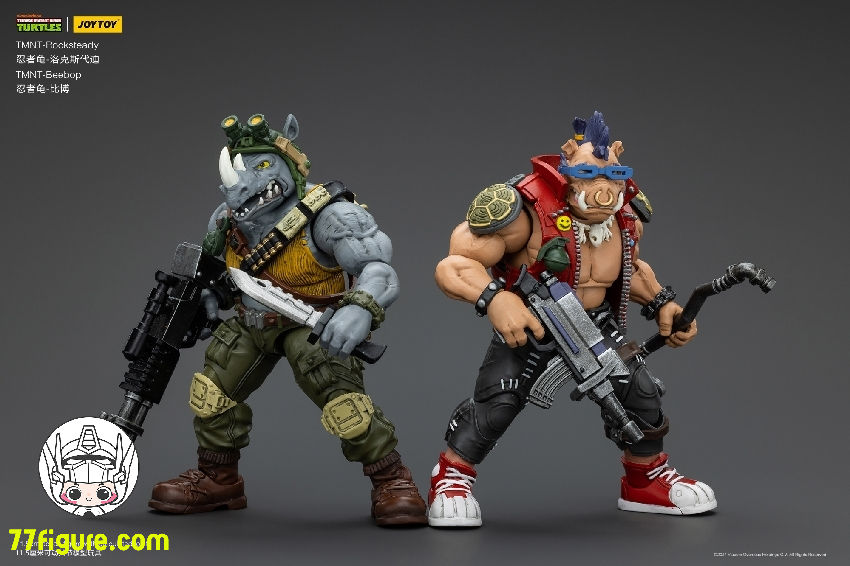 【先行販売】ジョイトイ JoyToy Source 1/18 ティーンエイジ  ミュータント ニンジャ タートルズ 『TMNT 』二体セット 塗装済み可動フィギュア