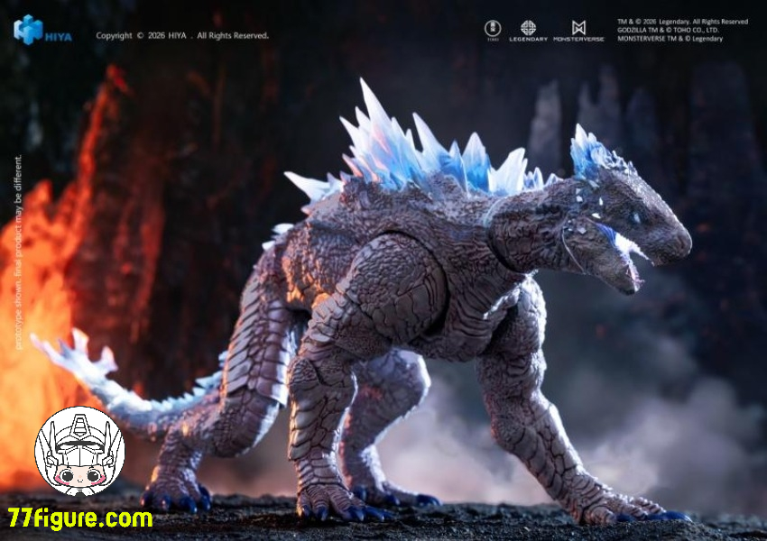 【予約商品】Hiya Toys EBG0312 Exquisite Basic シリーズ『ゴジラ VS. コング 2 新たなる帝国』フロストブレス・シモ 塗装済み可動フィギュア