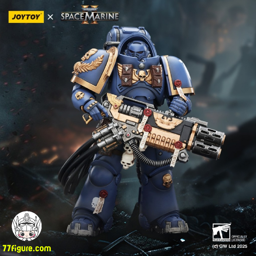 【予約商品】ジョイトイ JoyToy 1/18『ウォーハンマー40K』ウルトラマリーンズ ヘビー アーティファクター アーマー レリック マルチメルタ付き 塗装済み可動フィギュア