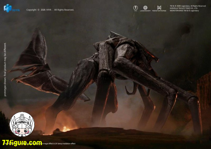 【予約商品】Hiya Toys EBG0240 Exquisite Basic ゴジラ 2014 ムートー（雄・雌）2体セット 塗装済み可動フィギュア