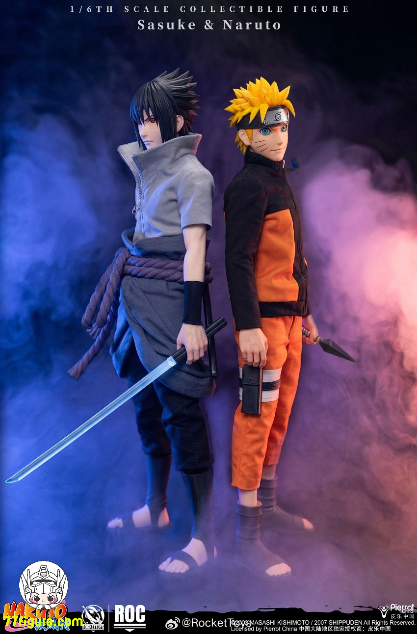 【予約商品】Rocket Toys 1/6 公式公認 『NARUTO -ナルト-』 うちは サスケ 豪華版 塗装済み可動フィギュア