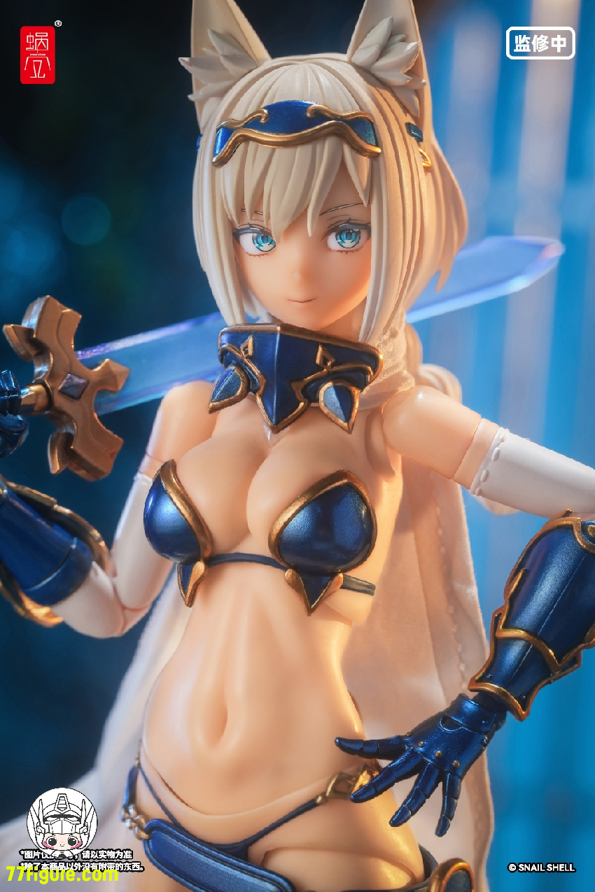【予約商品】蝸之殻(スネイルシェル) 1/12 RPG-05 勇者 迅狼ウルフ 塗装済み可動フィギュア