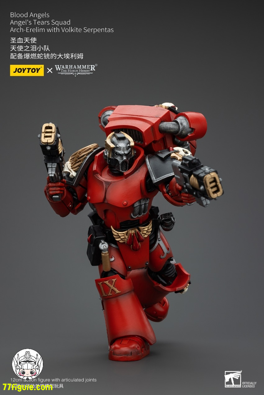 【先行販売】ジョイトイ JoyToy Source 1/18 『ウォーハンマー ホルスの異端』ブラッド エンジェル 天使の涙 部隊 アーチエレリム ヴォルカイト サーペンタス付き 塗装済み可動フィギュア