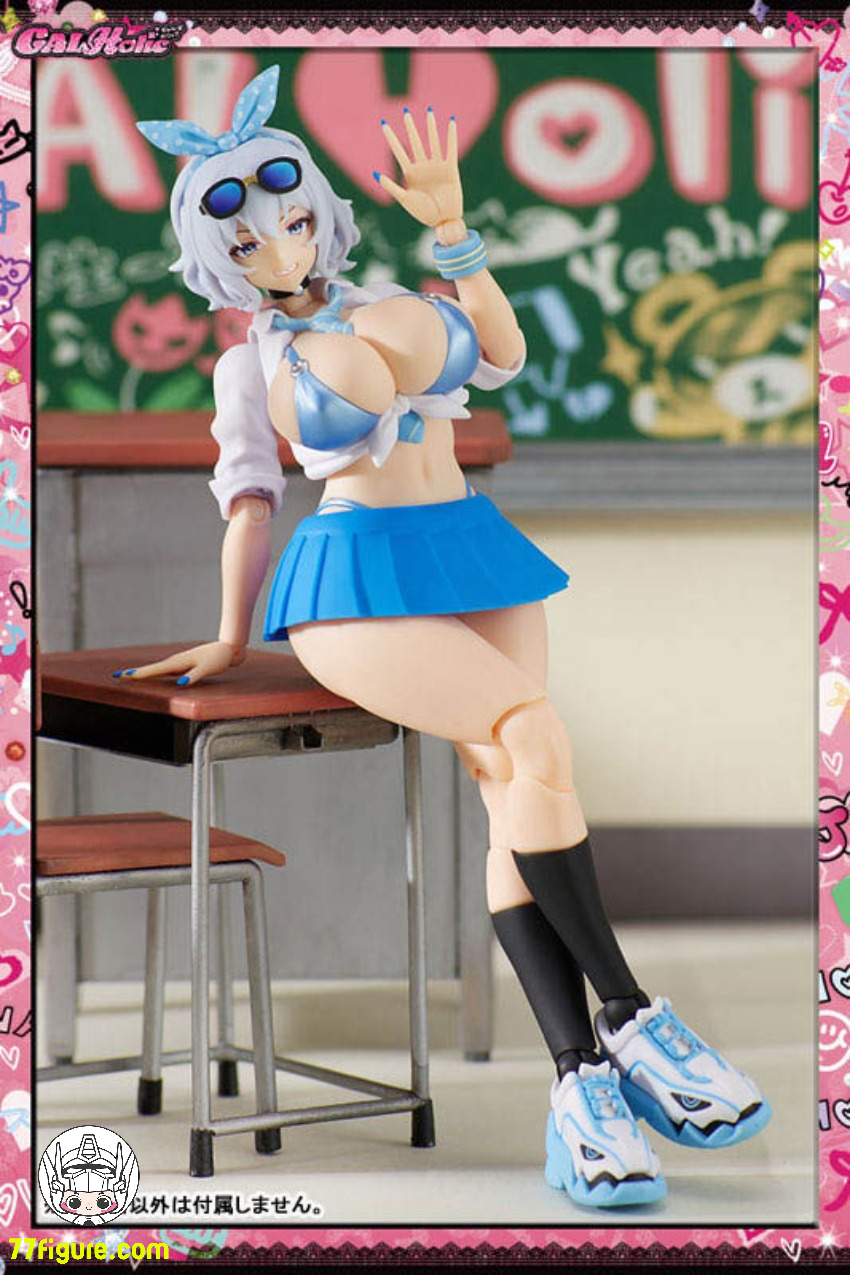 【予約受付終了】Amakuni 1/10 ギャルホリック・ミオ 塗装済み可動フィギュア
