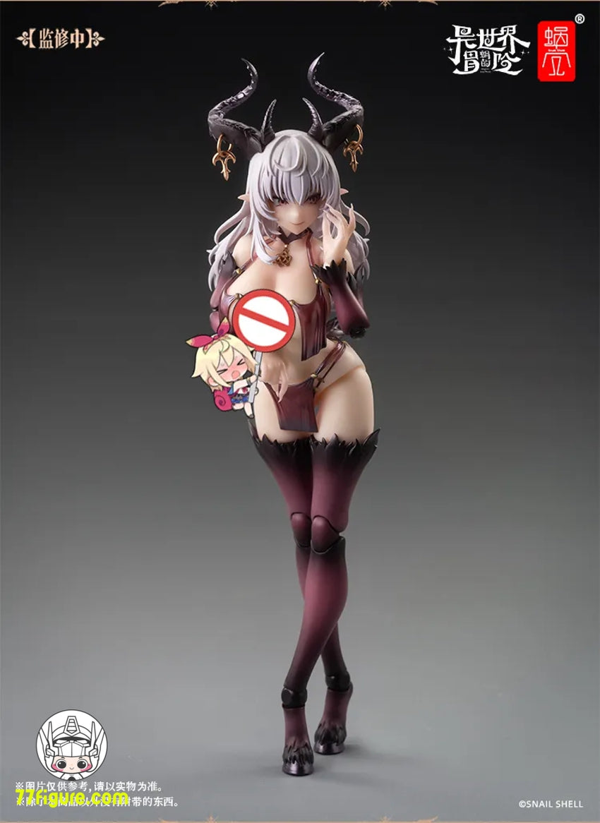 蝸之殻(スネイルシェル)  1/12  RPG-01 サキュバス ラスティア 塗装済み可動フィギュア