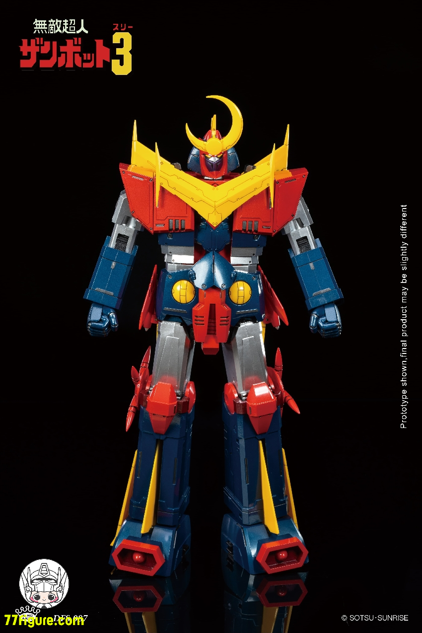 【予約商品】King Arts ダイキャストフィギュア DFS087 『無敵超人ザンボット3』ザンボット3 塗装済み可動フィギュア