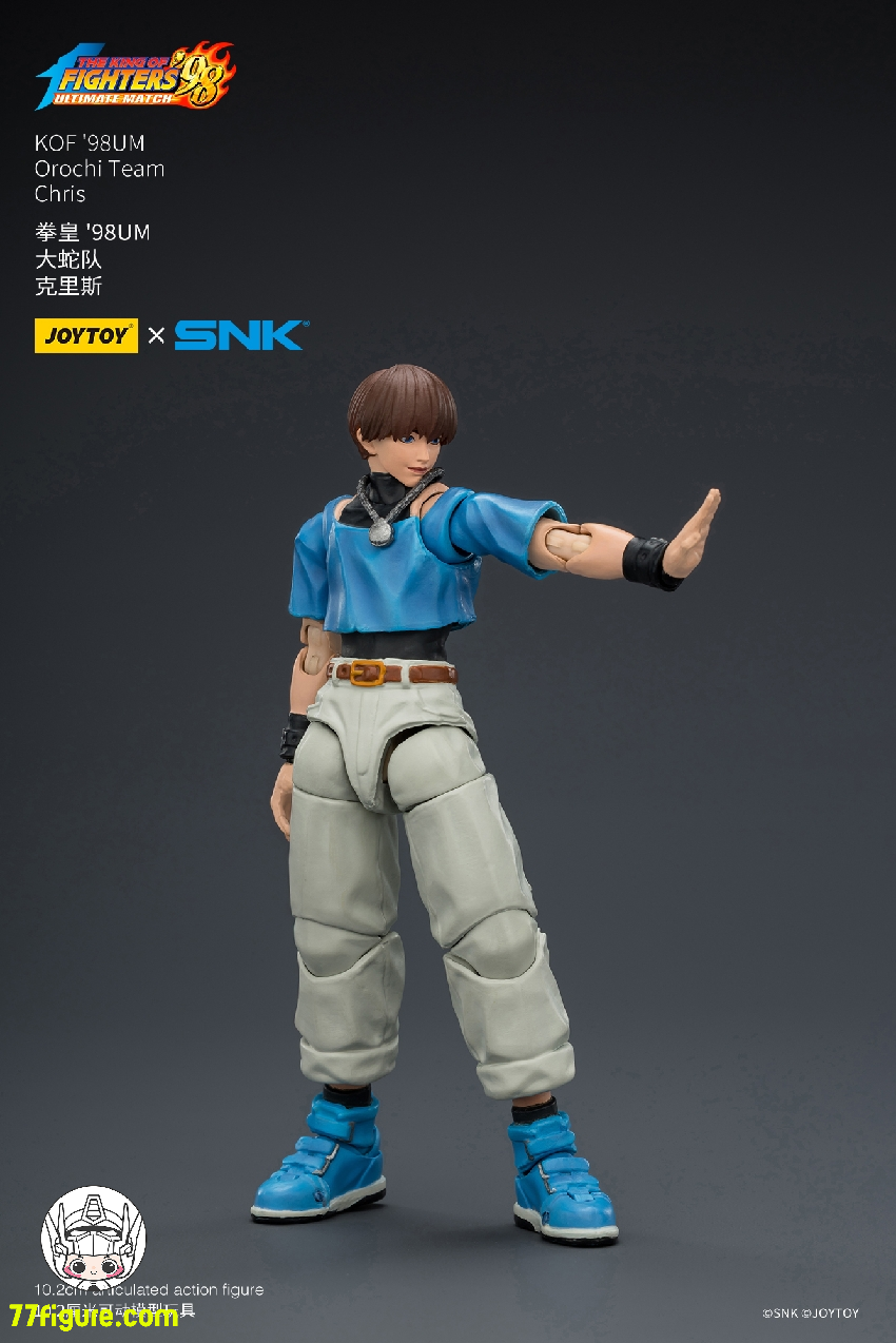 【予約商品】ジョイトイ JoyToy Source 1/18 SNK KOF 98UM  オロチチーム クリス 塗装済み可動フィギュア