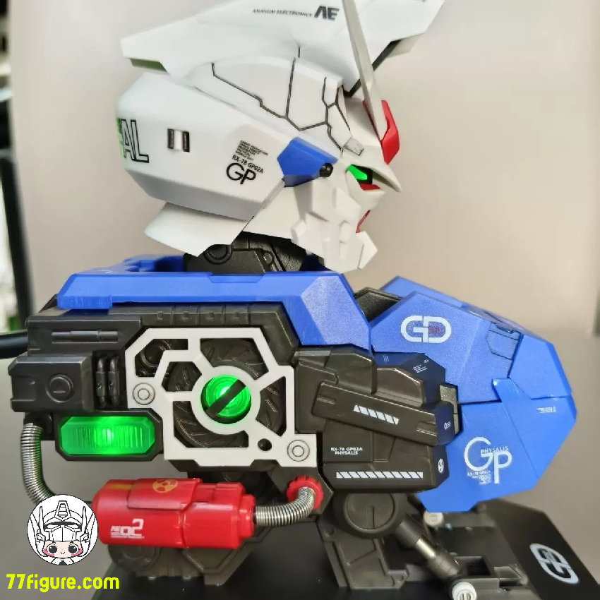 愚公モデル 1/38 GP-02  ヘッドバスト w/ LED プラモデル