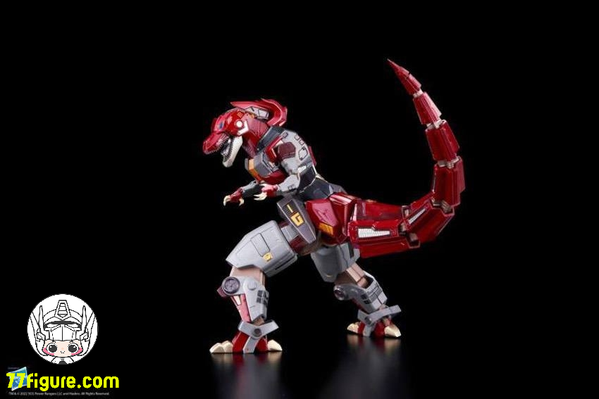【予約商品】（再版）Flame Toys マイティ・モーフィン・パワーレンジャー ダイノメガゾード 塗装済み可動フィギュア