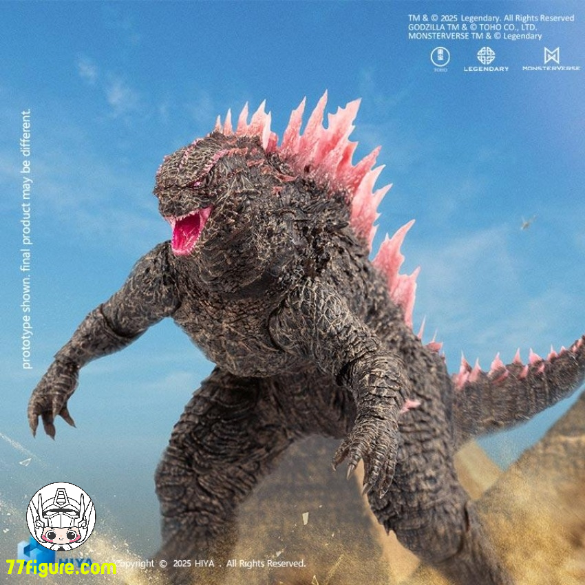 【予約商品】Hiya EBG0439 Exquisite Basic シリーズ 『ゴジラ VS. コング 2 新たなる帝国』 熱線放射ゴジラ Evolved Ver. 塗装済み可動フィギュア