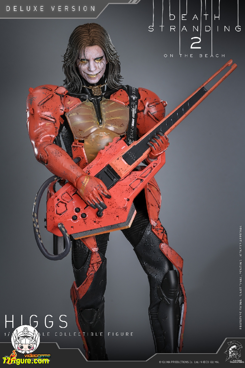 【予約商品】HotToys 1/6 VGM80『デス・ストランディング2：冥浜の上』ヒッグス 豪華版 Ver. 塗装済み可動フィギュア