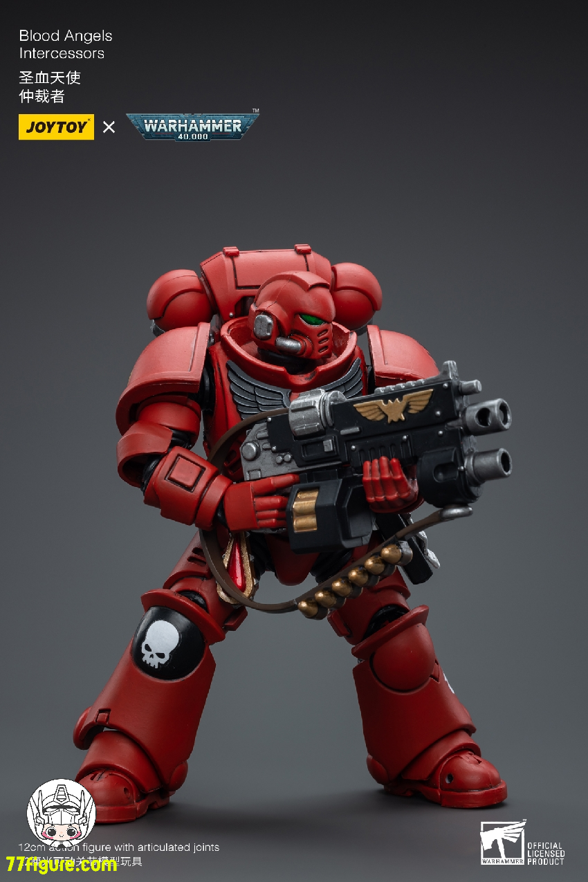 【品切れ】ジョイトイ JoyToy Source 1/18 『ウォーハンマー40K』ブラッドエンジェル インターセッサーズ 塗装済み可動フィギュア 再版