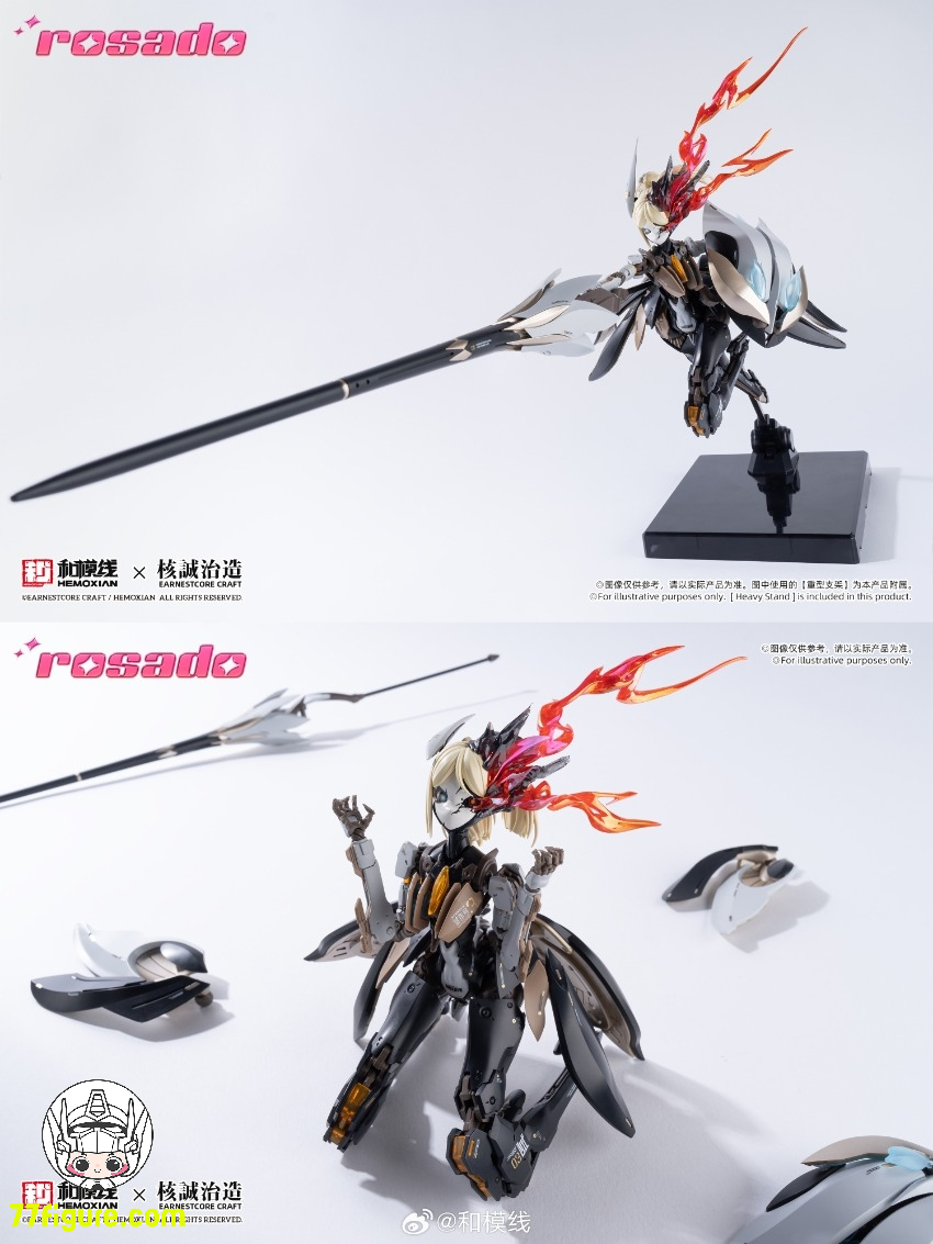 【先行販売】和模線 & 核誠治造 Earnestcore Craft 1/10 ロサド ステラ リリー MK3 プラモデル