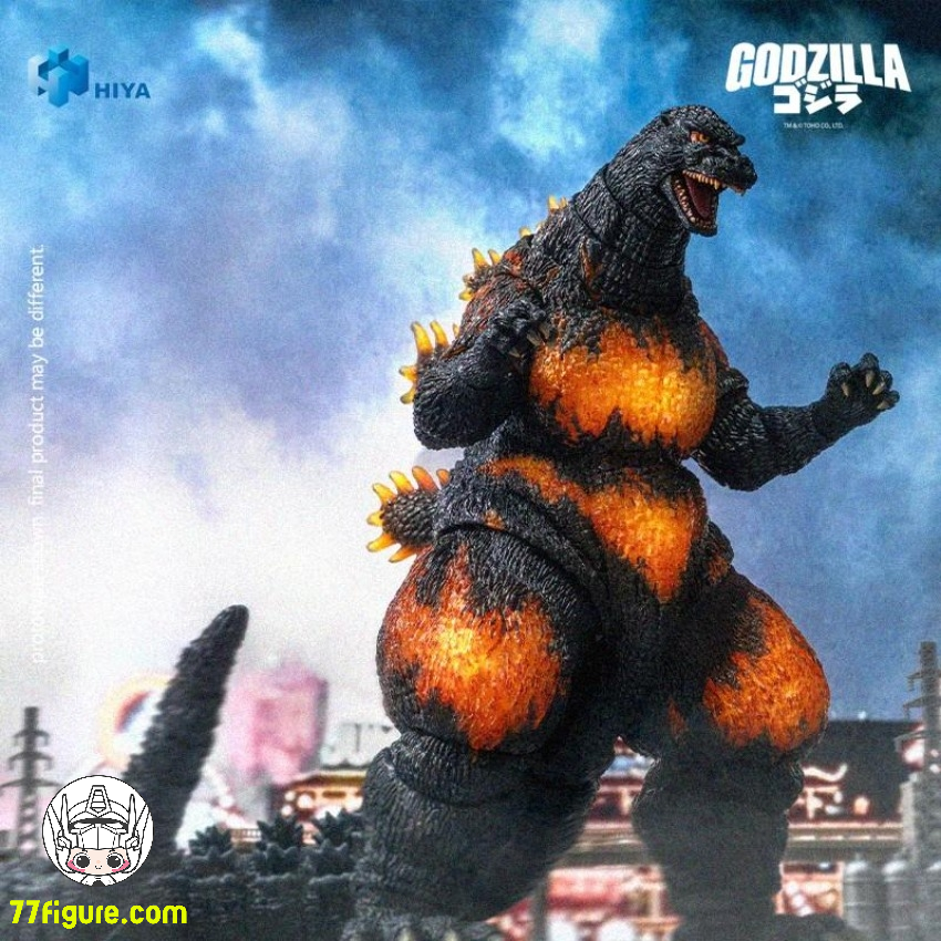 【予約商品】Hiya Toys EBG0316 Exquisite Basic シリーズ 『ゴジラ VS デストロイア（1995）』クリムゾン ゴジラ 塗装済み可動フィギュア