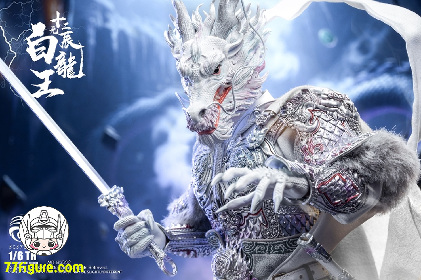 【予約商品】303TOYS 1/6 YC002 十二元辰 白龍王 塗装済み可動フィギュア