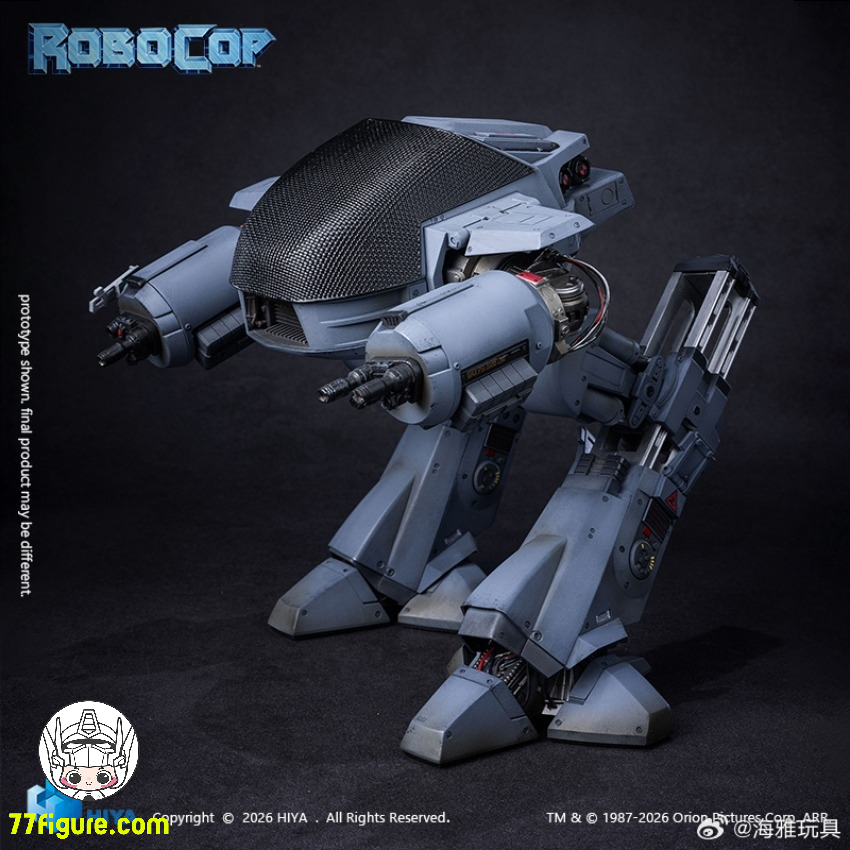 【予約商品】Hiya Toys 1/12 ED-209 Exquisite Super ロボコップ 塗装済み可動フィギュア
