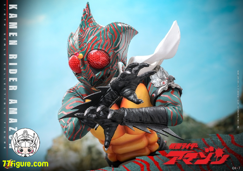 【予約商品】Hot Toys 1/6 TMS184 仮面ライダー アマゾン 塗装済み可動フィギュア