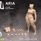 【予約商品】Whale Works 1/12 WW01-A 筋肉質女性 アリア 白肌Ver. 超可動素体