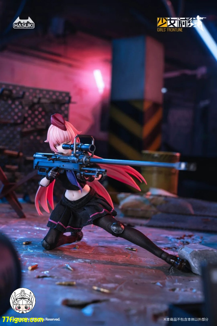 【予約商品】HASUKI x ドールズフロントライン PA011 1/12 NTW-20 スナイパー ライフル 少女 塗装済み可動フィギュア