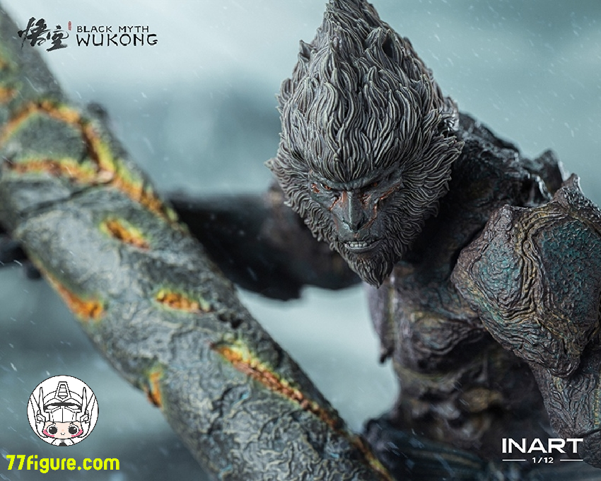 【予約商品】INART 1/12 MAG G0004 ブラックマソン 悟空・石猿 塗装済み可動フィギュア