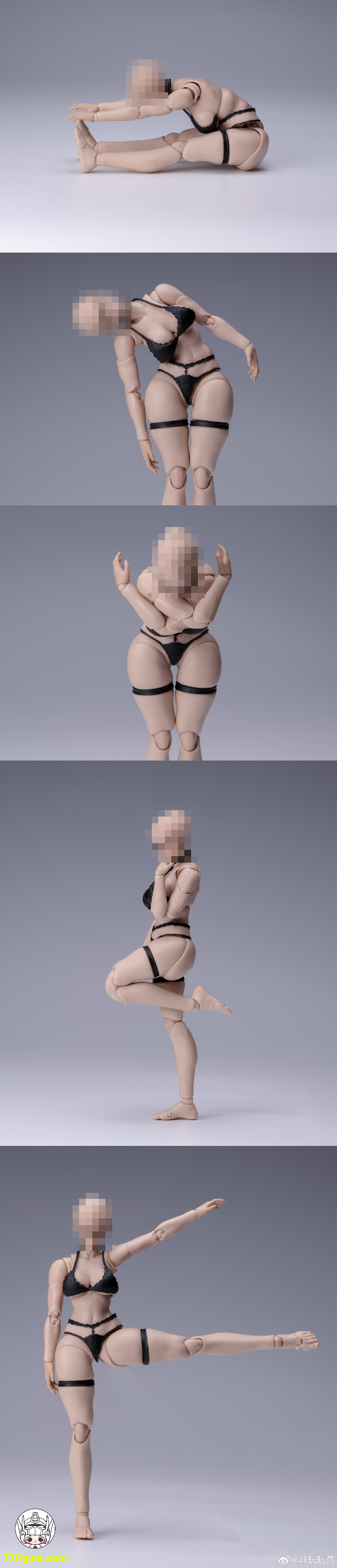 【予約商品】Nottaa Collection 1/12 NT-04 セレーナ イエロー スプリットネックボディ 公式ストア特別版