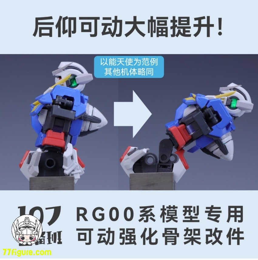 【予約商品】Maintenance Team RG 00シリーズ 専用可動強化フレーム 改造パーツ